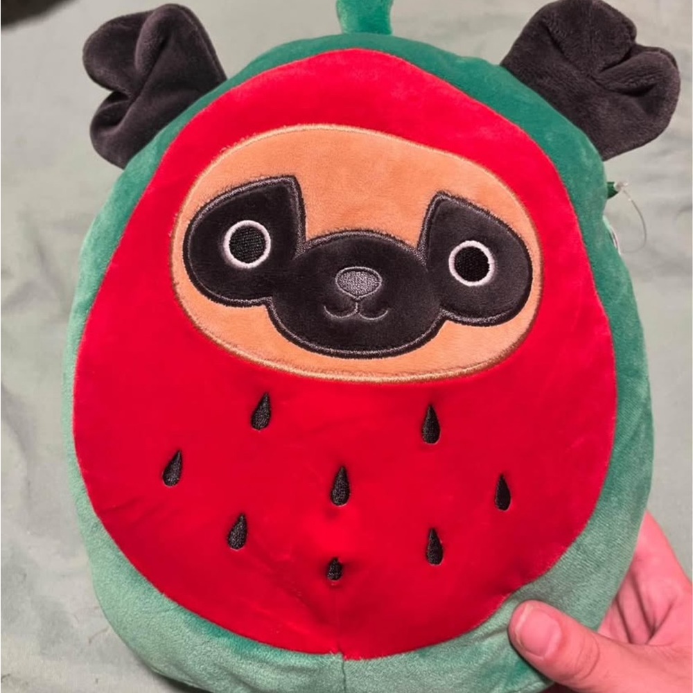 Prince Watermelon Pug Squishmallow